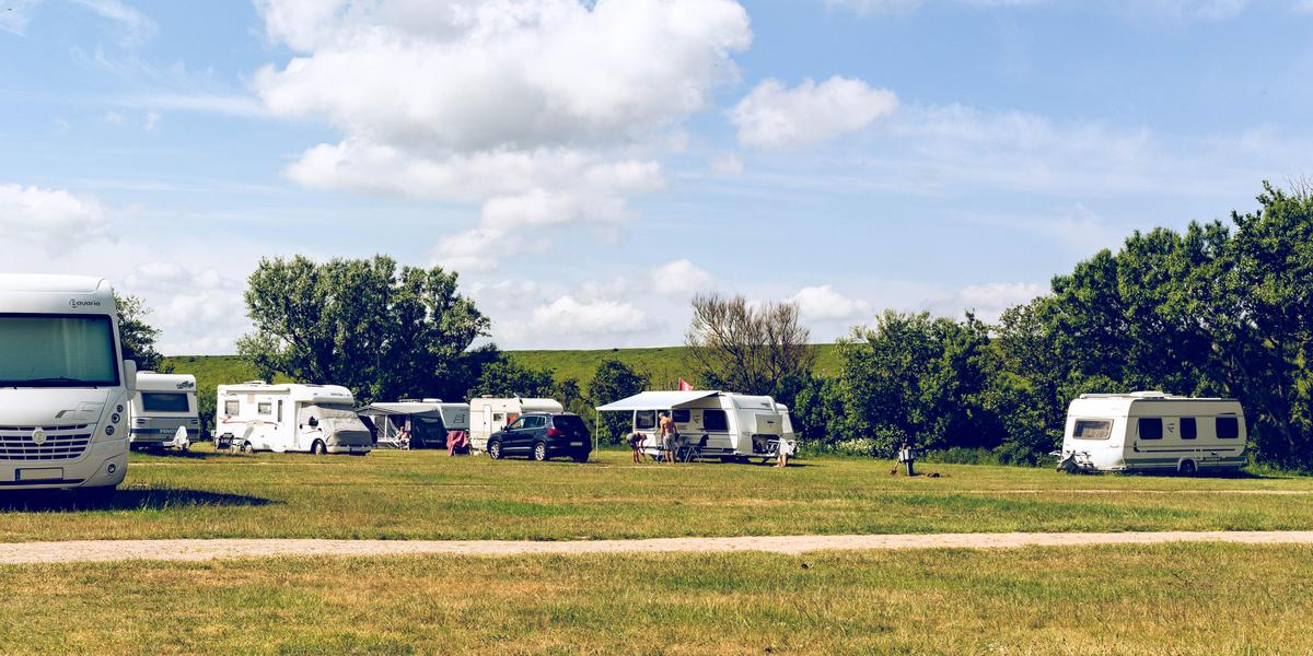 Wohnmobilhafen an der Nordsee