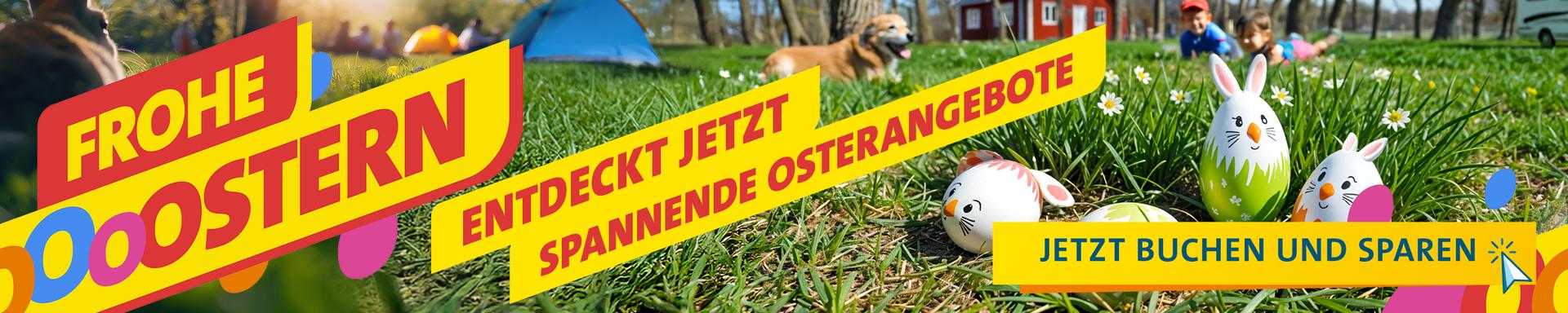 Osterurlaub auf dem Campingplatz