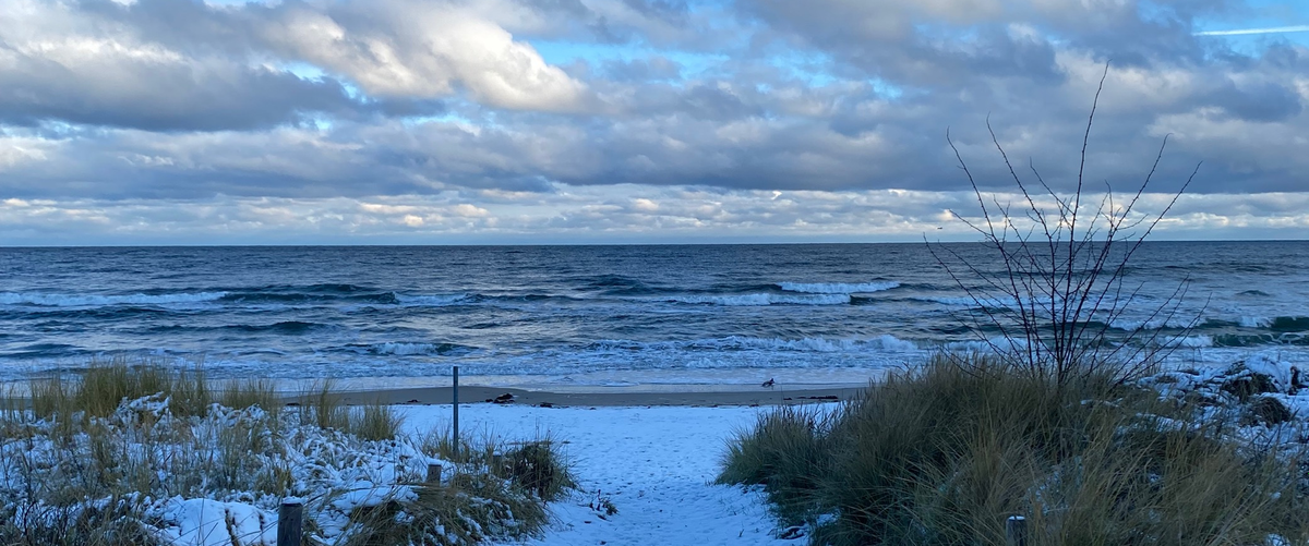 Wintercamping an der Ostsee