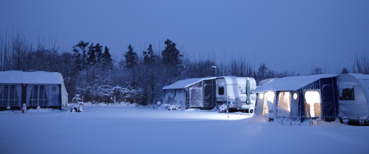 Wintercamping an der Ostsee